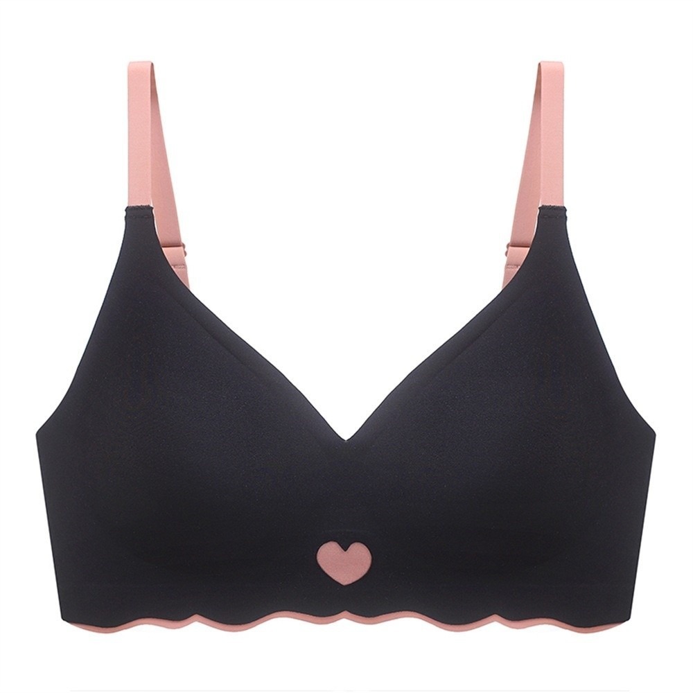 Bralette Wireless Soft - Soft Close-fitting Wireless Bra Push Up