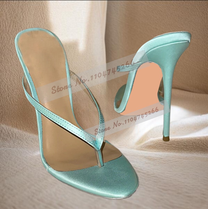 Light Green Satin Clip Toe Hig - Slip Dress Satin avaliação e preço