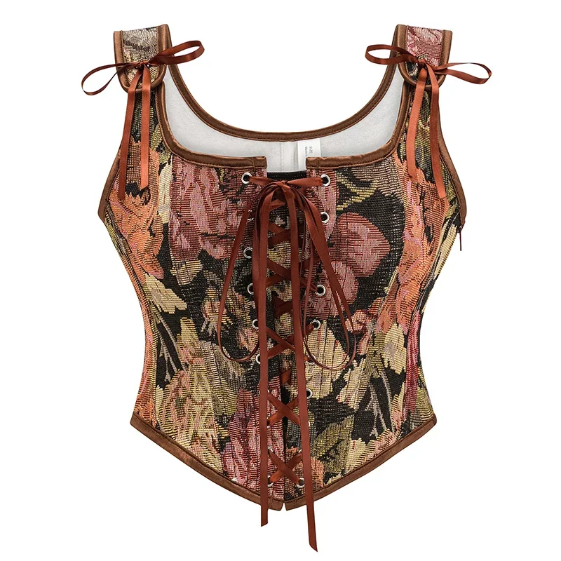 Vintage Gothic Women Corsets L - Corset Waist Cinch avaliação e preço