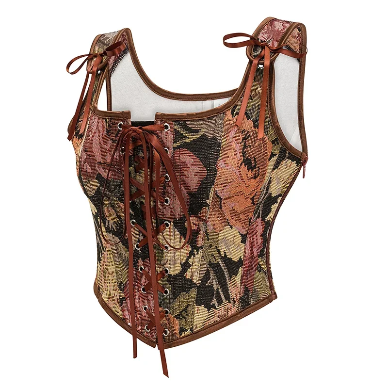 Vintage Gothic Women Corsets L - Corset Waist Cinch avaliação e preço