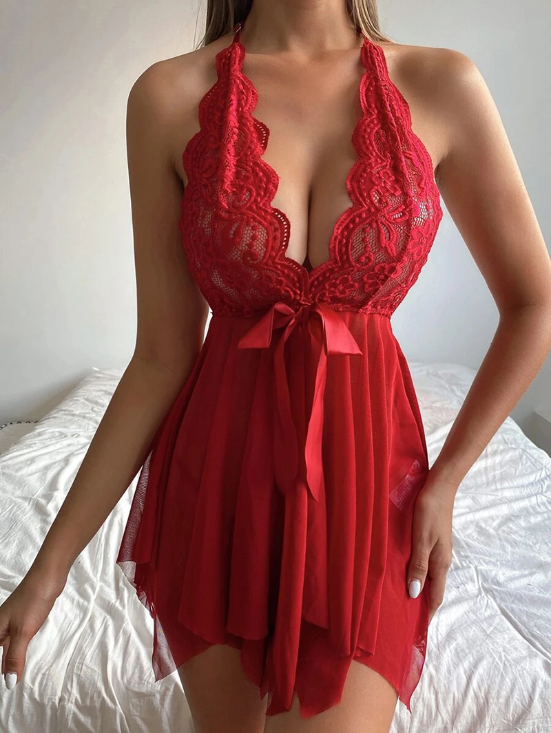 Sexy Lingerie For Woman Transp - Lace Teddy Lingerie avaliação e preço