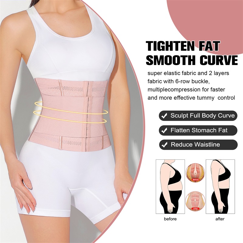 MiiOW Waist Trainer Corset Wom - Shapewear Bodysuit Firm avaliação e preço