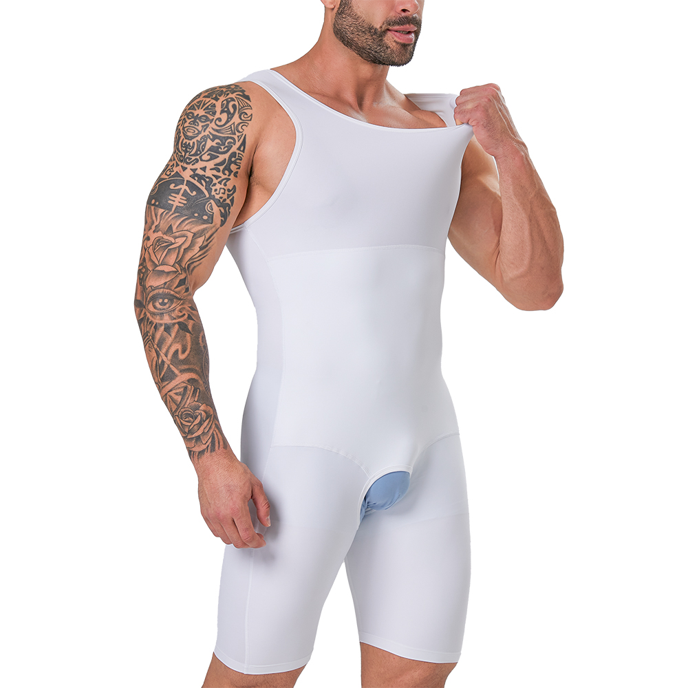 2024 Newest Mens Full Body Sha - Shapewear Bodysuit Firm avaliação e preço
