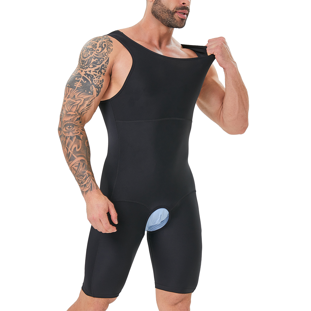 2024 Newest Mens Full Body Sha - Shapewear Bodysuit Firm avaliação e preço