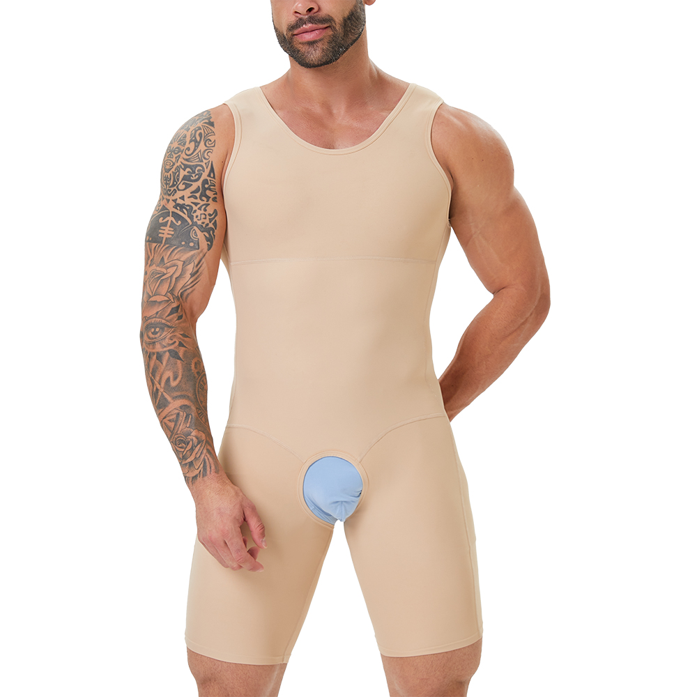 2024 Newest Mens Full Body Sha - Shapewear Bodysuit Firm avaliação e preço