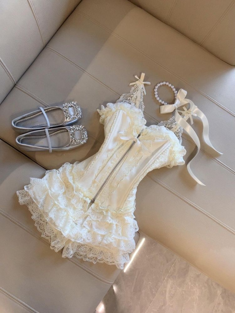 Cute Desire Lace Bustier Top H - Cami Top Lace avaliação e preço
