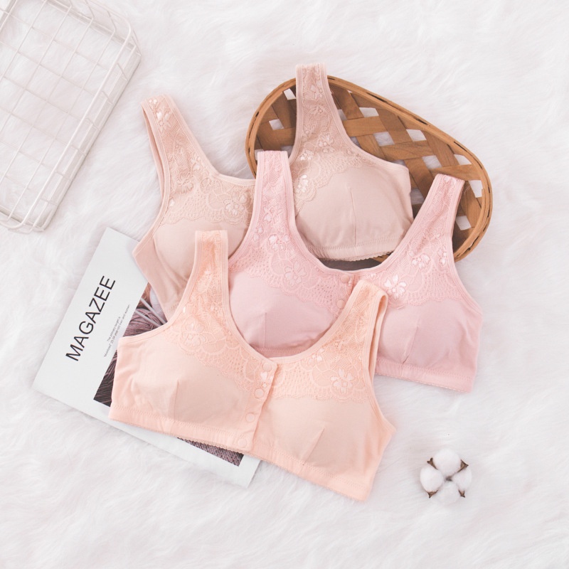 Wide Strap Sports Bra for Midd - Nursing Bra Sleep avaliação e preço