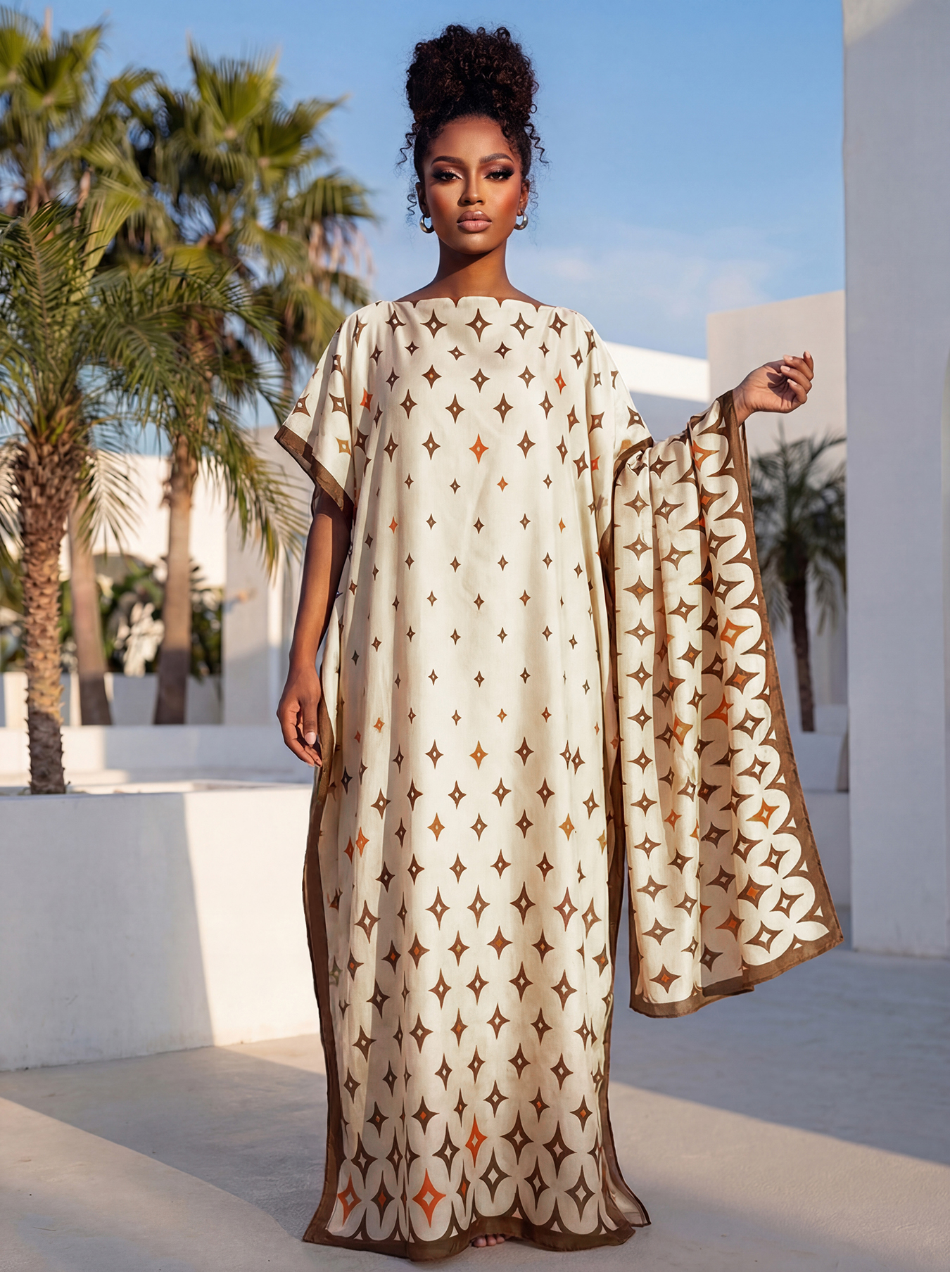 New Style Long Loose Silk Blen - Robe Silk Women avaliação e preço