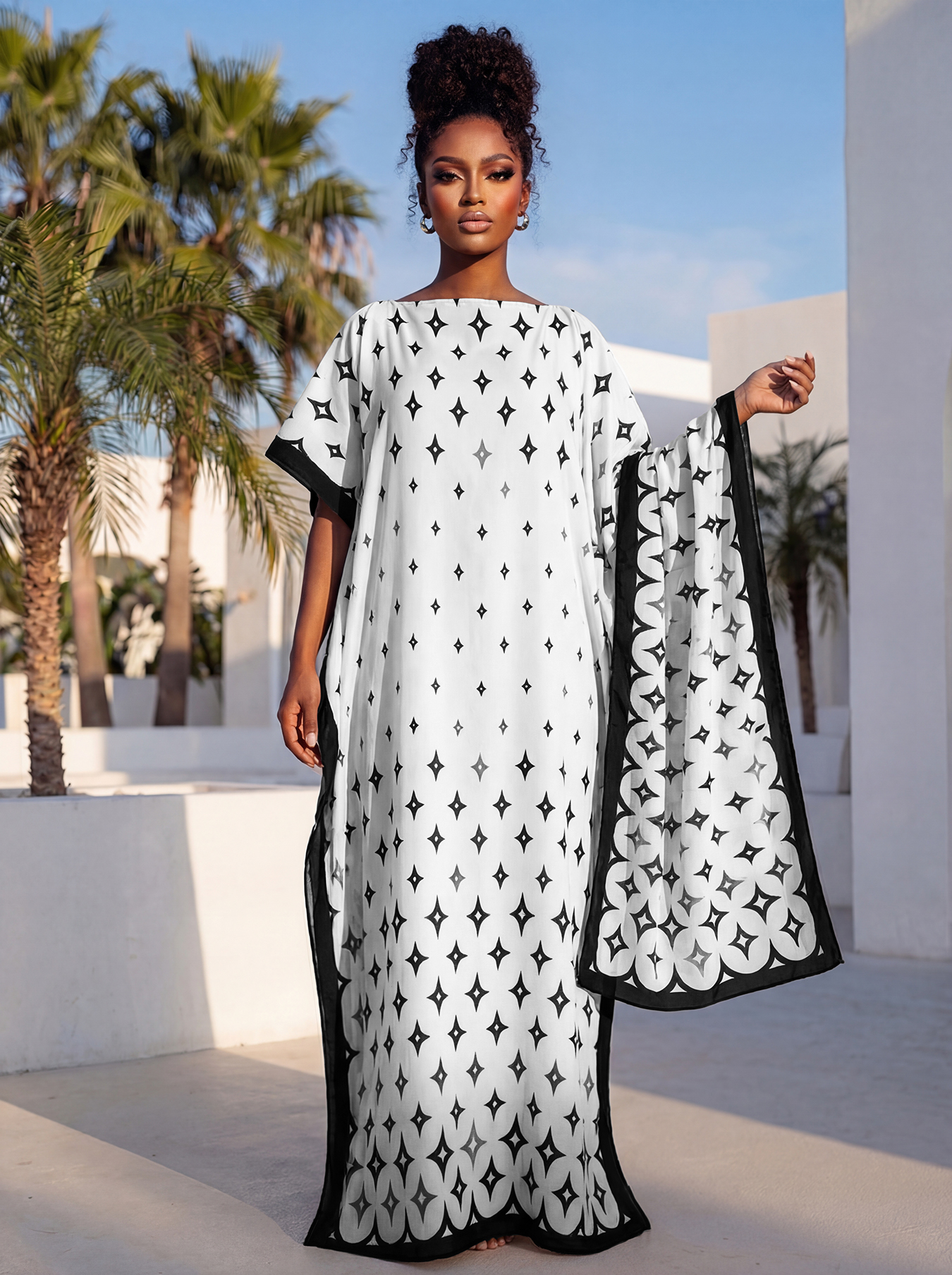 New Style Long Loose Silk Blen - Robe Silk Women avaliação e preço