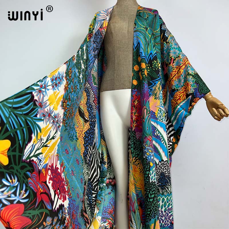 WINYI Africa Middle East kimon - Robe Silk Women avaliação e preço