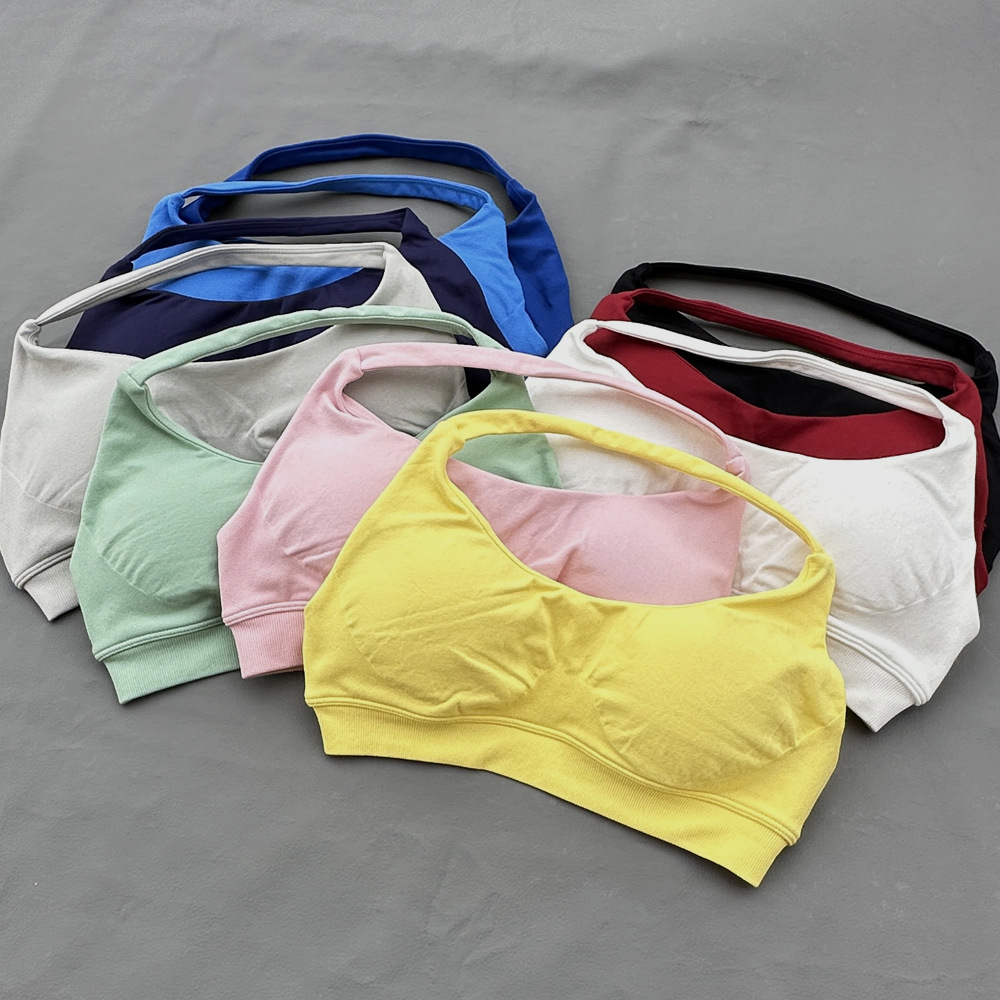 Sports Bra Women Seamless Halt - Seamless Underwear Women avaliação e preço
