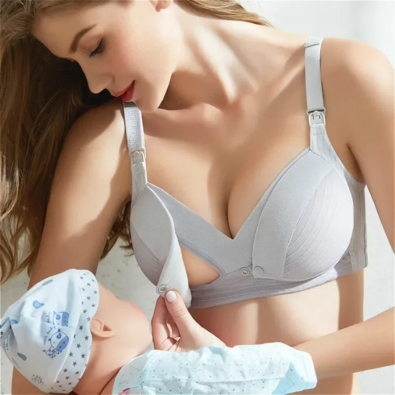 Maternity Nursing Bra Pregnant - Nursing Bra Sleep avaliação e preço