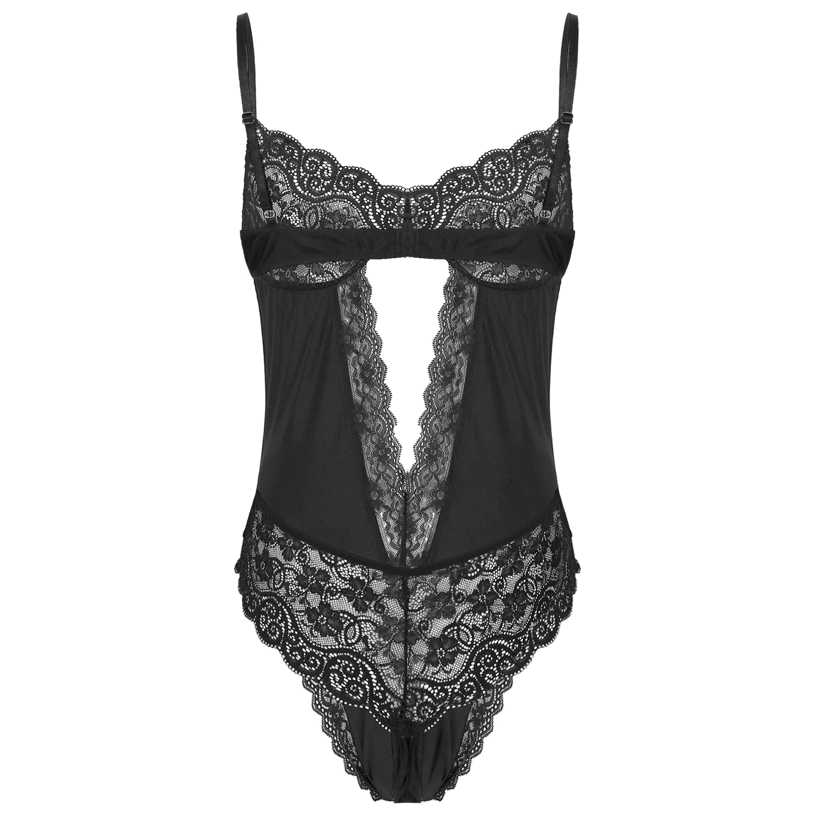 Men Sexy Bodysuit Lingerie Gay - Lace Teddy Lingerie avaliação e preço