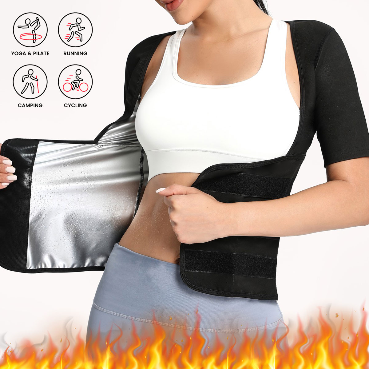 Sauna Suit for Women Sweat Bod - Shapewear Bodysuit Firm avaliação e preço