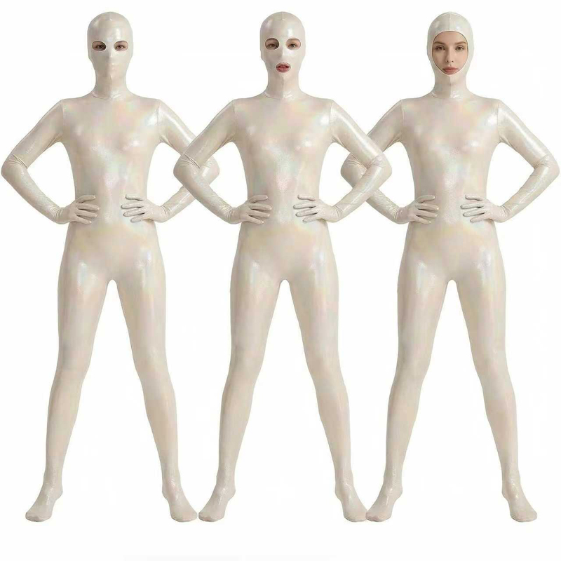 Women Shiny Gradient Zentai Bo - Shapewear Bodysuit Firm avaliação e preço
