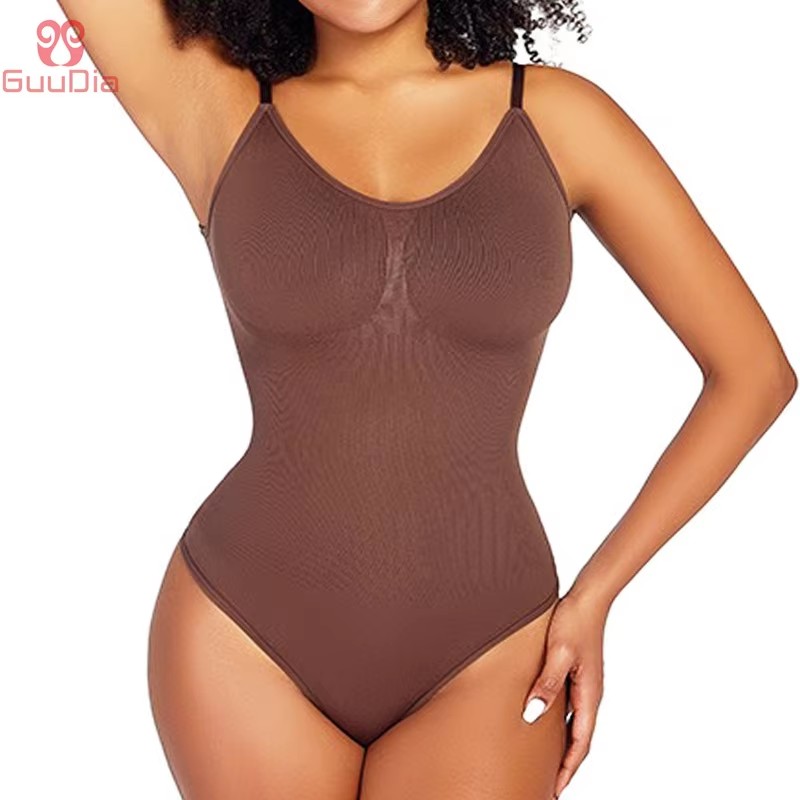 GUUDIA Spandex Bodysuit Thong  - Shapewear Bodysuit Firm avaliação e preço