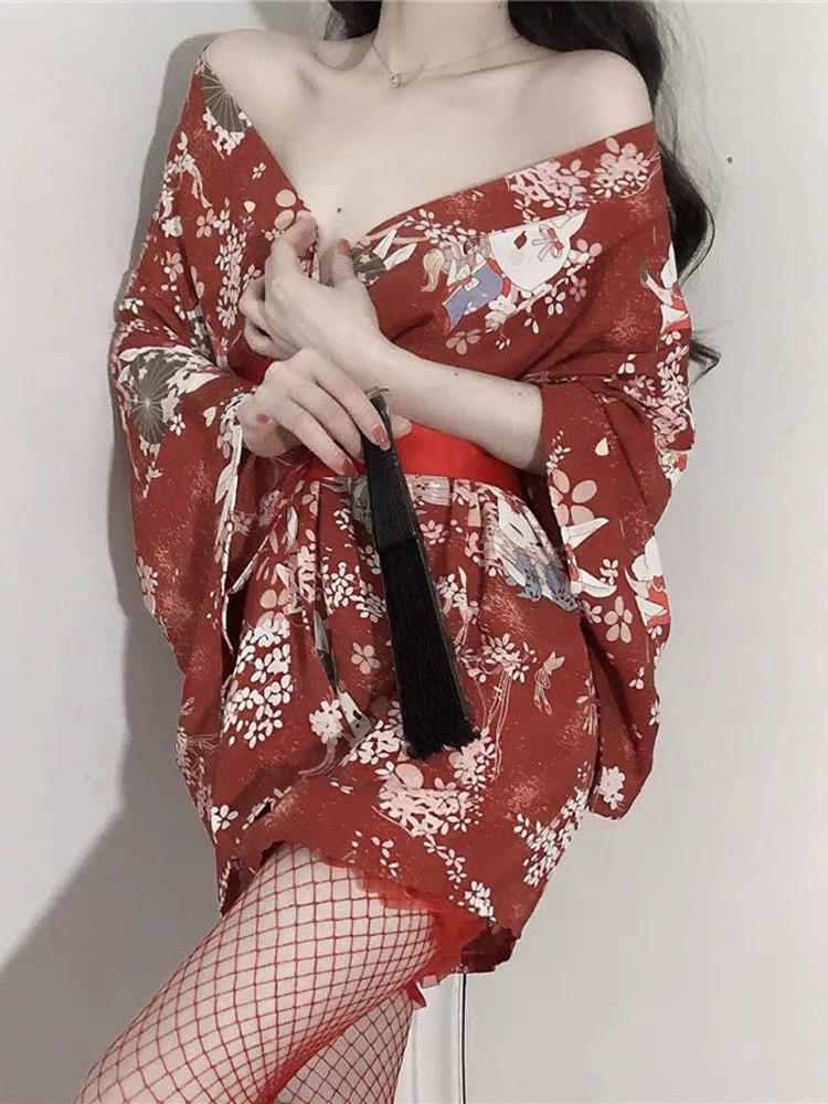 Sex Japanese Kimono Sexy Sleep - Robe Silk Women avaliação e preço