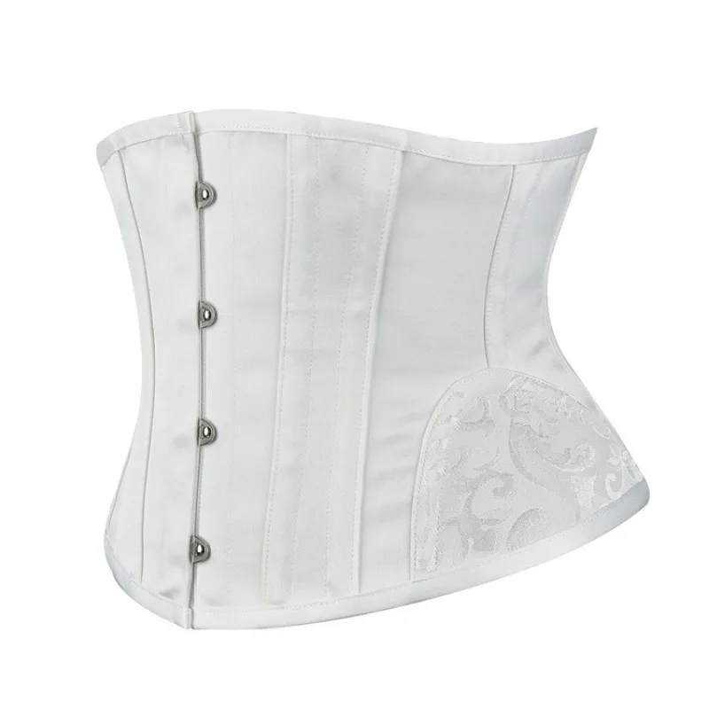 Women's Corset Spiral Steel Bo - Corset Waist Cinch avaliação e preço