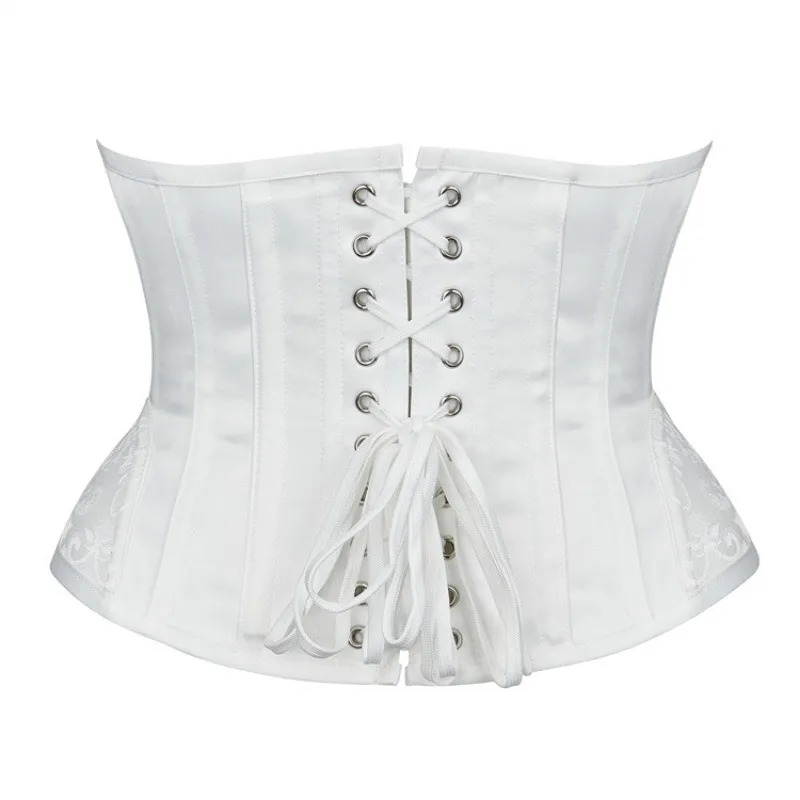 Women's Corset Spiral Steel Bo - Corset Waist Cinch avaliação e preço