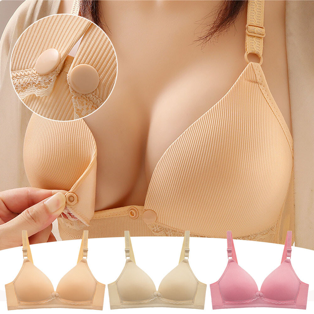 Maternity Nursing Bra Women Br - Nursing Bra Sleep avaliação e preço