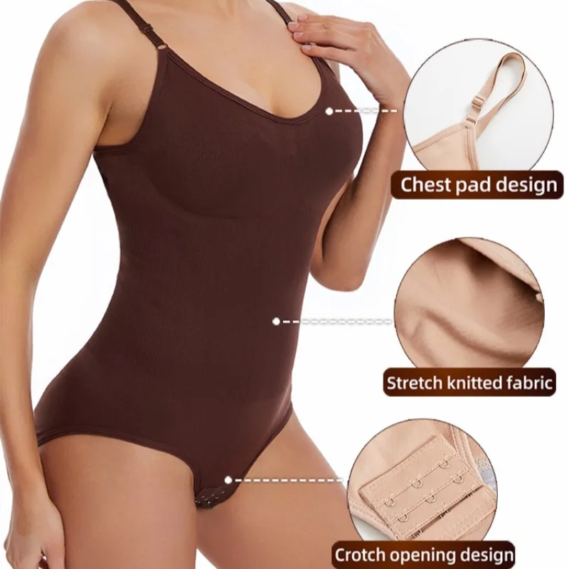 Women's Sexy Shapewear Seamles - Shapewear Bodysuit Firm avaliação e preço