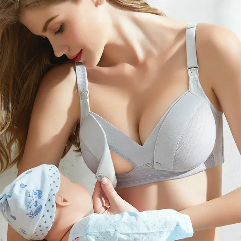 Maternity Nursing Bra Pregnant - Nursing Bra Sleep avaliação e preço