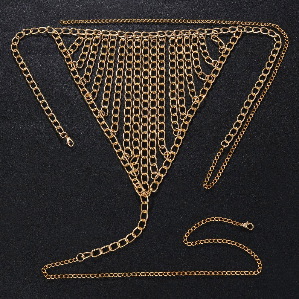 Statment Waist Chain Metal Cha - Thong Bikini Women avaliação e preço