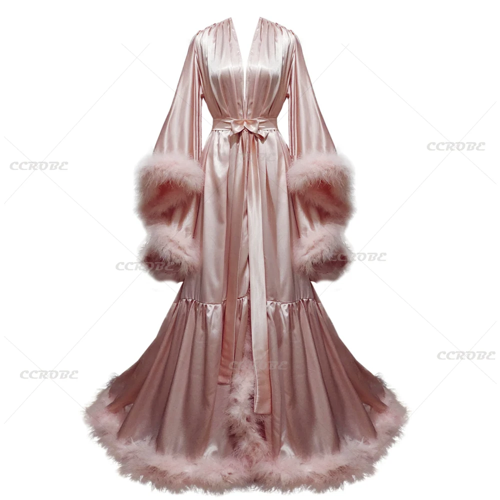 Customized Bathrobe for Women  - Robe Silk Women avaliação e preço