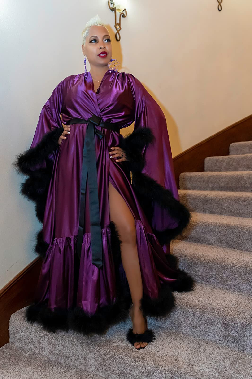 Customized Bathrobe for Women  - Robe Silk Women avaliação e preço