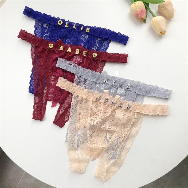 Customized G-String Panties Cr - Thong Bikini Women avaliação e preço
