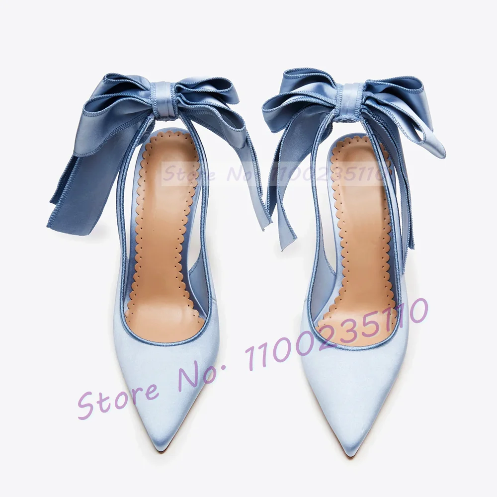 White Sleek Satin Pointed Toe  - Slip Dress Satin avaliação e preço