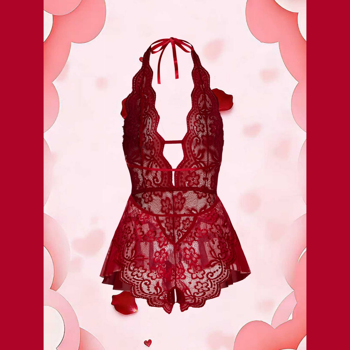 Erotic Crotchless Hot Lingerie - Lace Teddy Lingerie avaliação e preço
