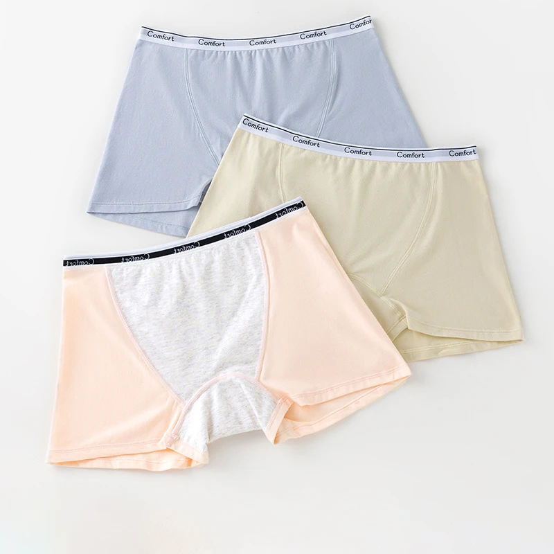 1pcs Cotton Women's Menstrual  - Boyshort Underwear avaliação e preço