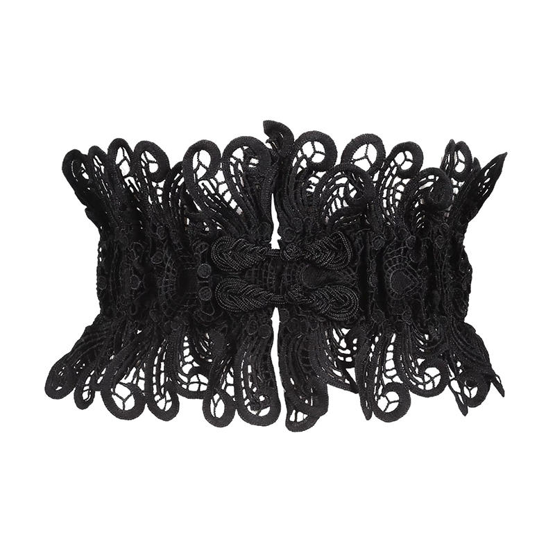 Elegant Lace Wide Waist Belt f - Corset Waist Cinch avaliação e preço