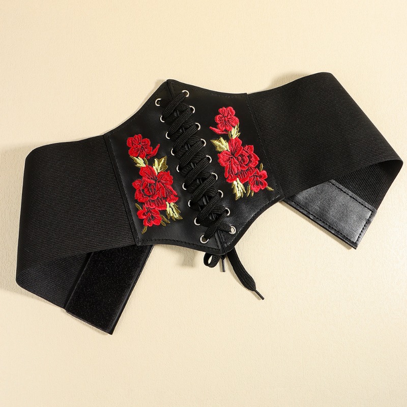 Fashion Corset Wide Belts Faux - Corset Waist Cinch avaliação e preço