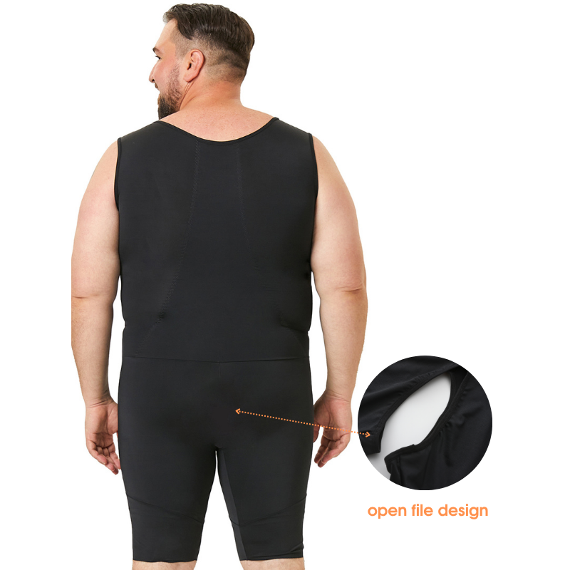 Men's Shapewear Bodysuit Tummy - Shapewear Bodysuit Firm avaliação e preço