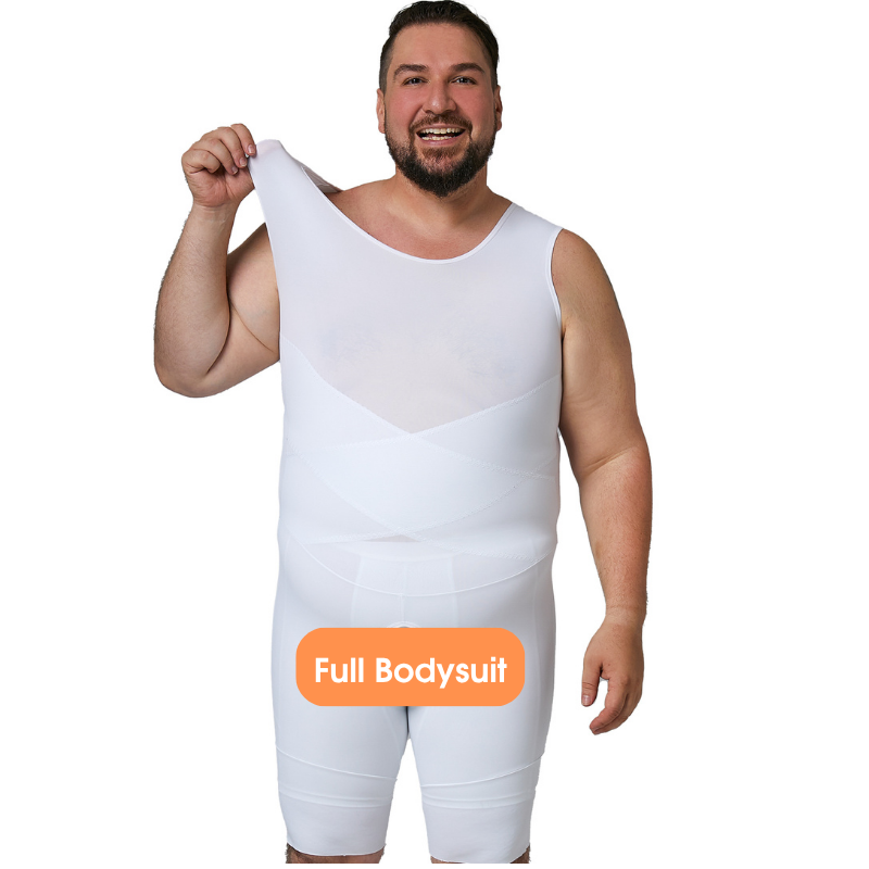 Men's Shapewear Bodysuit Tummy - Shapewear Bodysuit Firm avaliação e preço