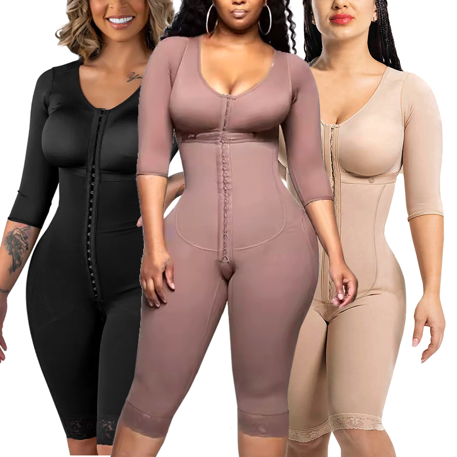 Full Body Colombian Girdles Sh - Shapewear Bodysuit Firm avaliação e preço