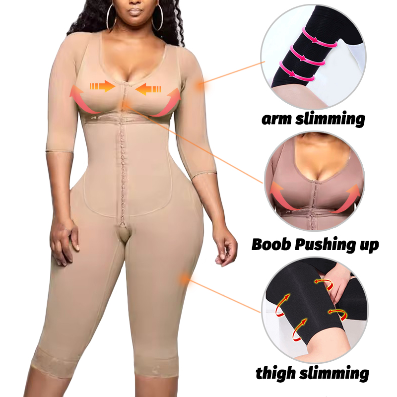 Full Body Colombian Girdles Sh - Shapewear Bodysuit Firm avaliação e preço