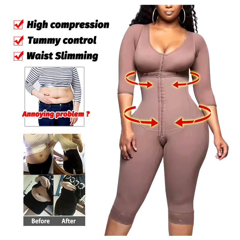 Full Body Colombian Girdles Sh - Shapewear Bodysuit Firm avaliação e preço