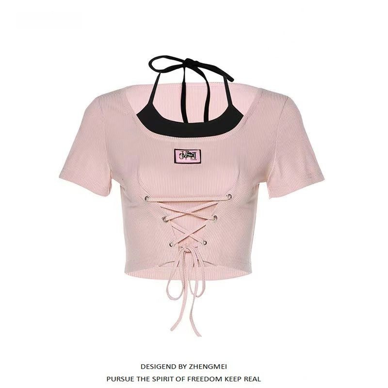 Sweet And Spicy ort Sve T-irt  - Corset Waist Cinch avaliação e preço