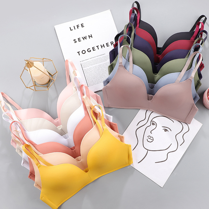 Women Seamless Bra Sexy No Wir - Push Up Bra Padded avaliação e preço