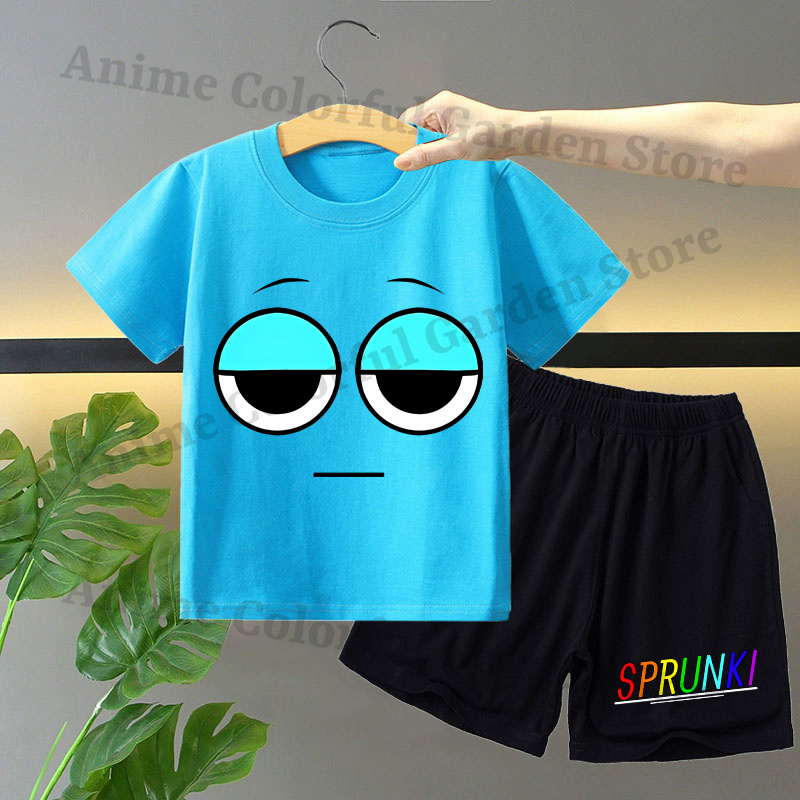 Sprunki 2pcs T-shirt and Short - Boyshort Underwear avaliação e preço