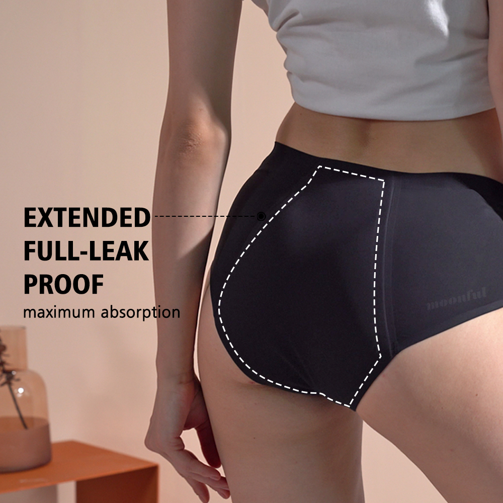 Seamless Menstruation Panties  - Seamless Underwear Women avaliação e preço