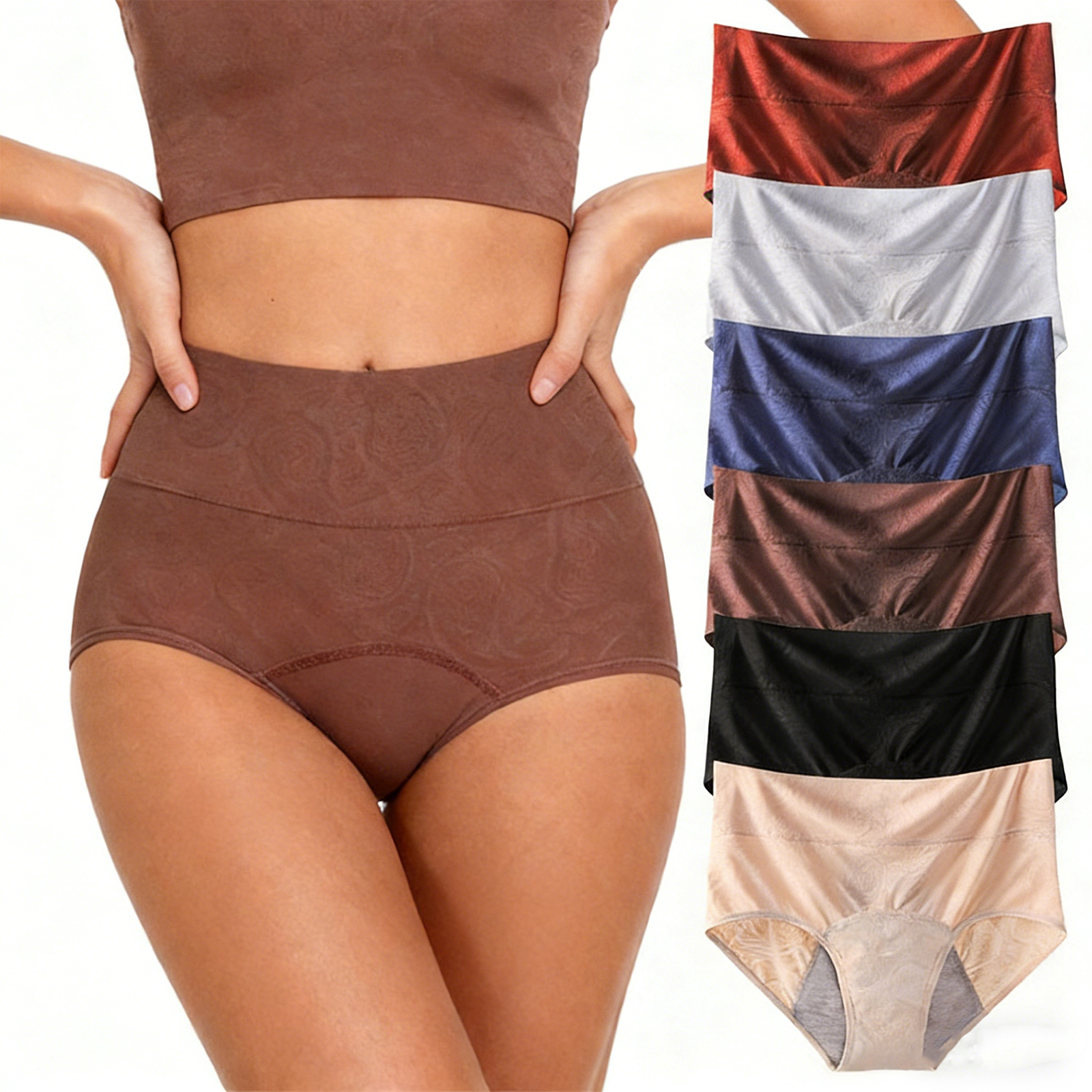 High Waist Women's Period Pant - Boyshort Underwear avaliação e preço