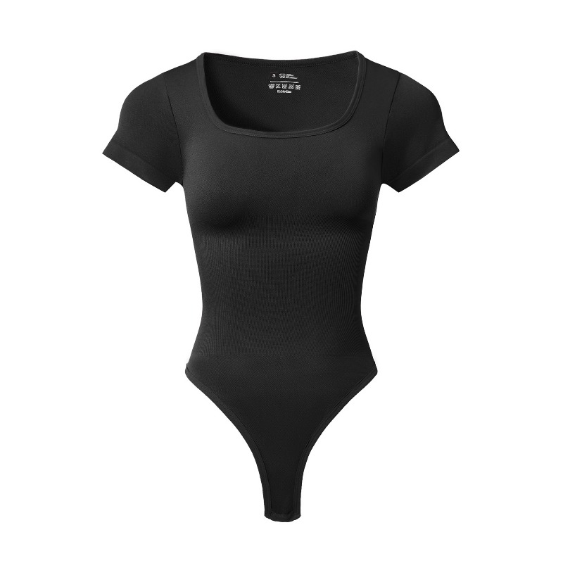 Women Plus Size Square Neck Sh - Shapewear Bodysuit Firm avaliação e preço