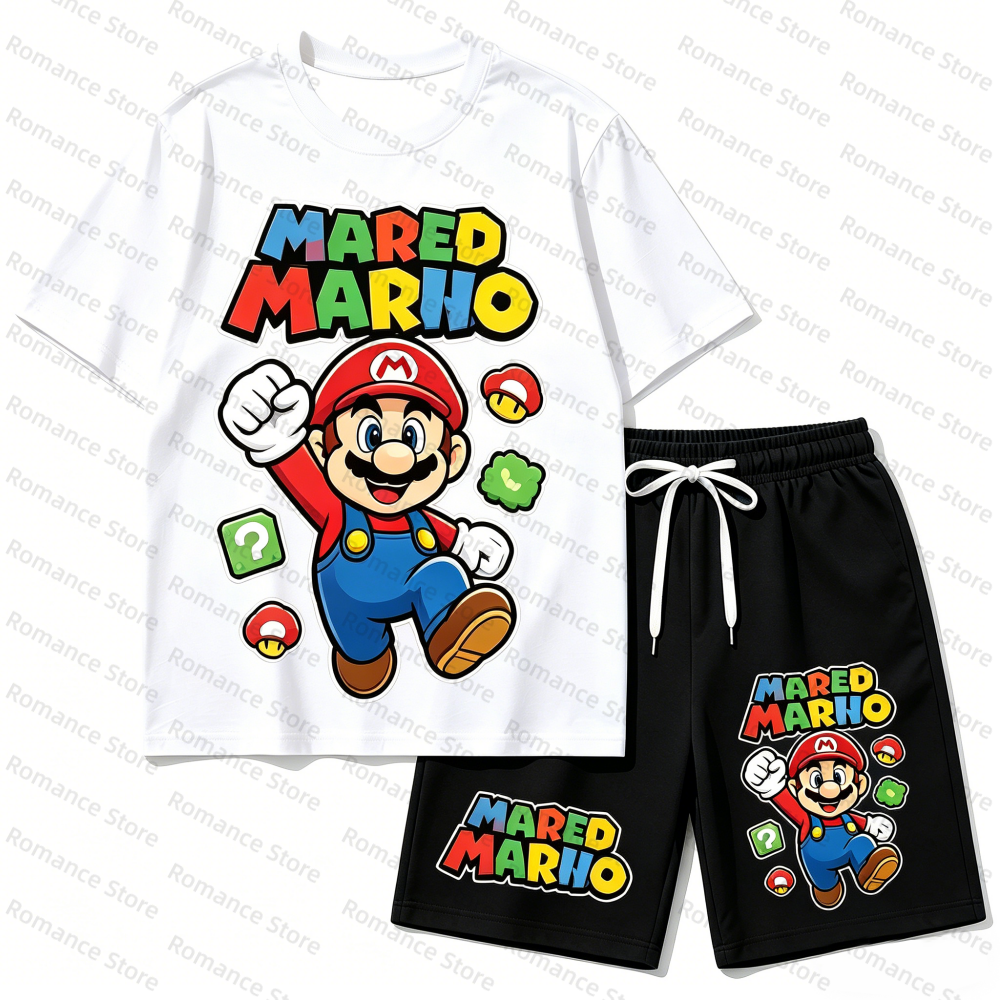 Kids Cartoon T-Shirt And Short - Boyshort Underwear avaliação e preço