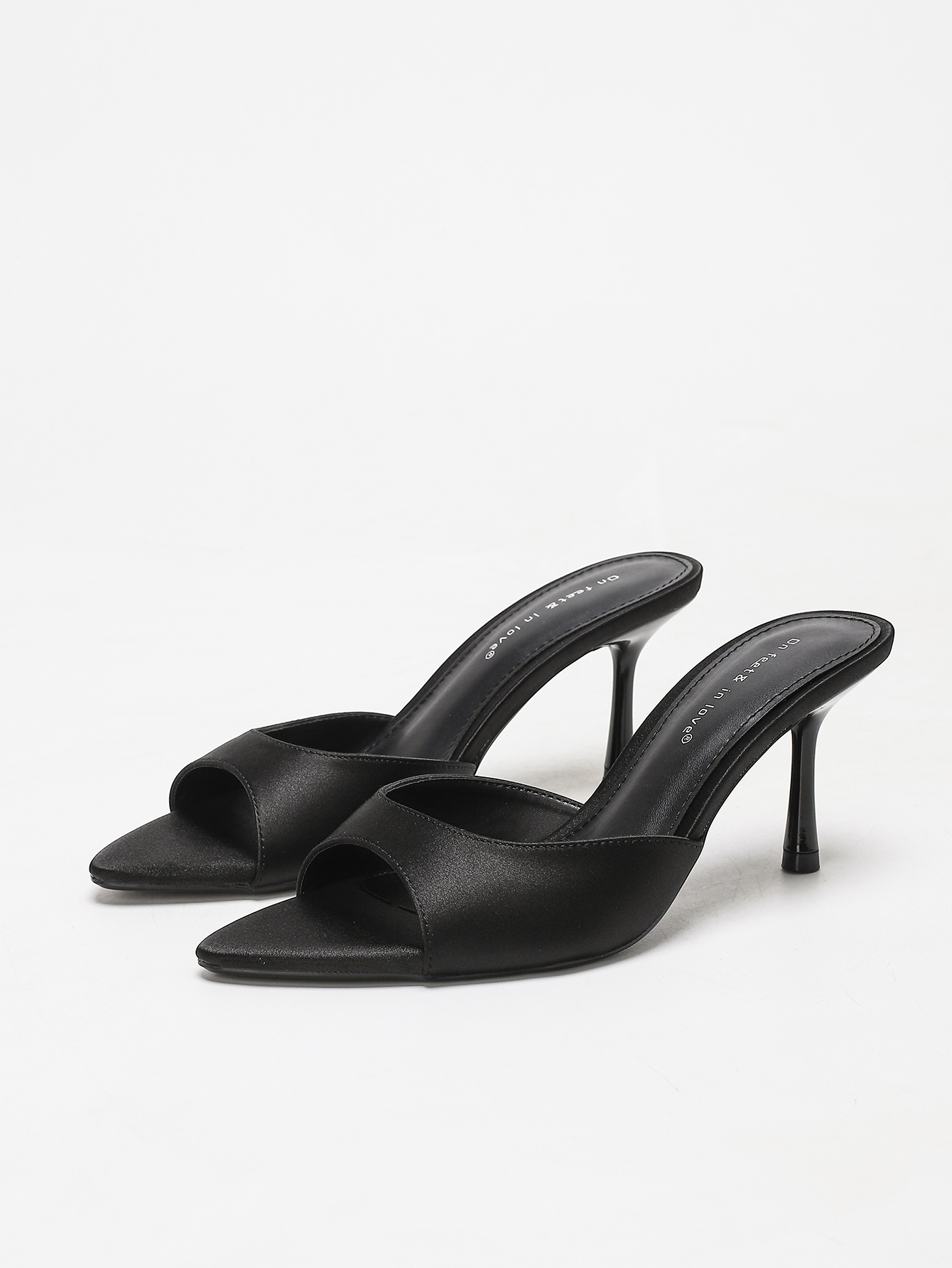 Women's Satin Pointed Toe Stil - Slip Dress Satin avaliação e preço