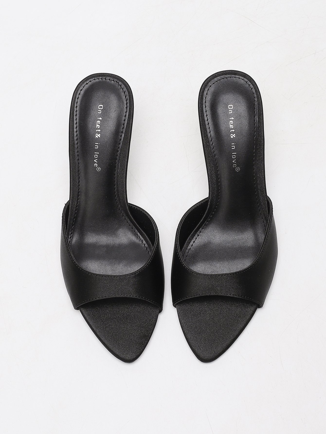 Women's Satin Pointed Toe Stil - Slip Dress Satin avaliação e preço