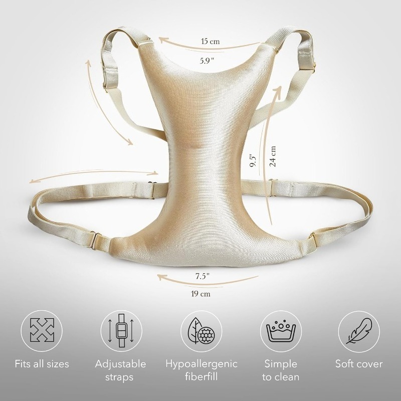 Side Sleeper Pillow for Breast - Nursing Bra Sleep avaliação e preço